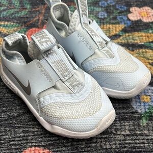Nike Flex Runner Light Blue Toddler Slip On Sneakers, Size 7